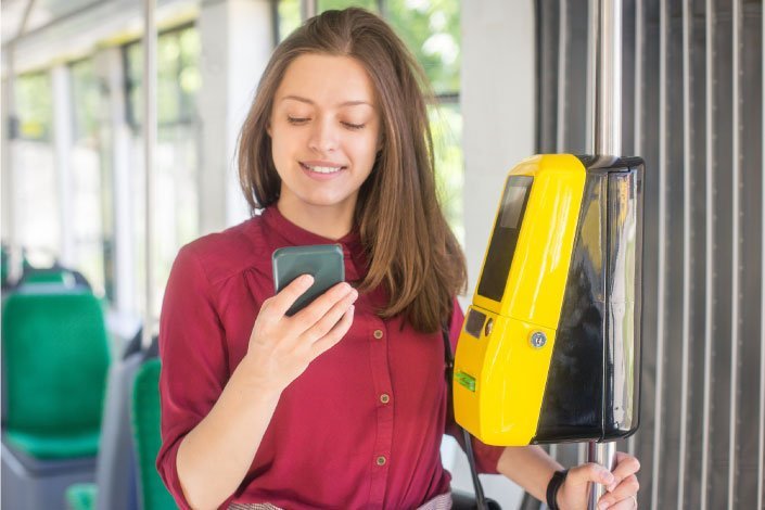 Mobile Anwendung für den Verkauf von Tickets